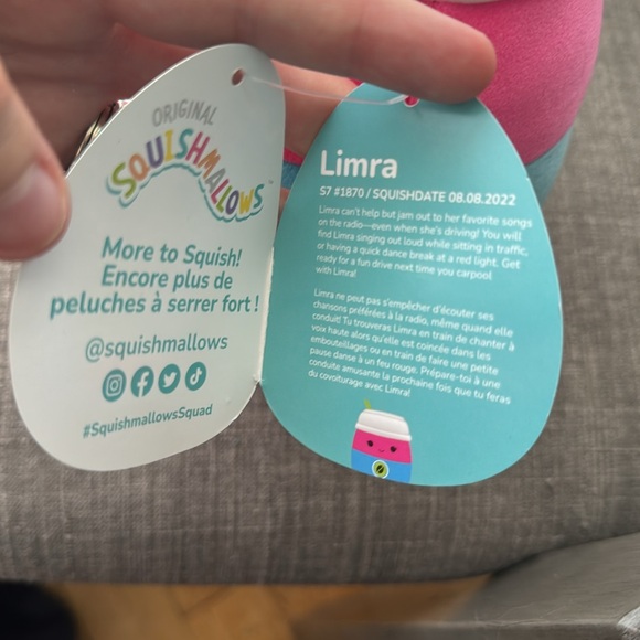 Squishmallow Limra the Latte - 7” plush - Picture 4 of 5